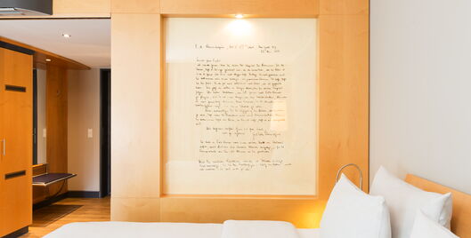 Executive Doppelzimmer mit Doppelbett, Wandbild