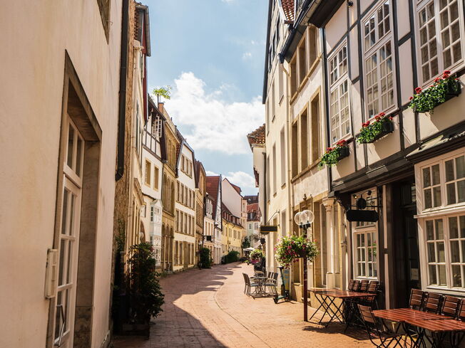 Osnabrück's old town near the Hotel Remarque Osnabrück's old town near the Hotel Remarque